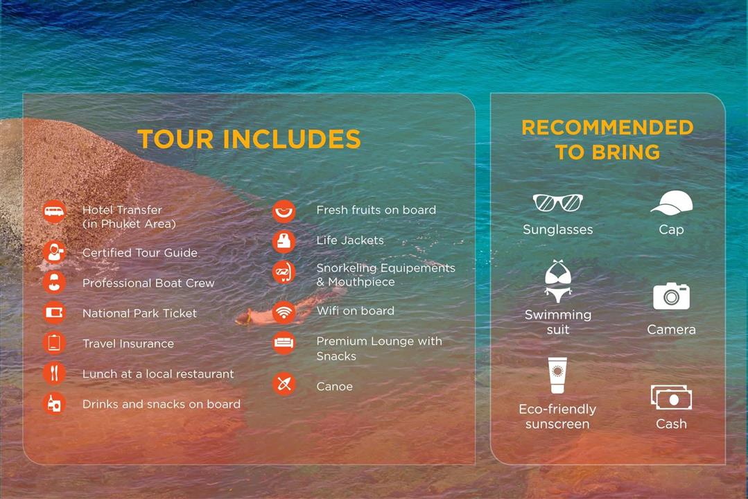 Gallery image for Phi Phi + Maya + Bamboo Island By Power Catamaran (Premium)