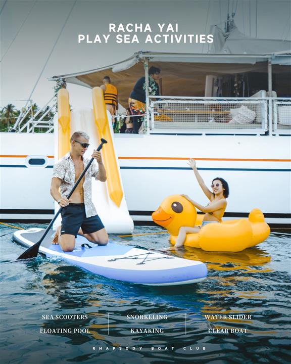 Gallery image for Banana Beach + Racha Island By Rhapsody Boat Club