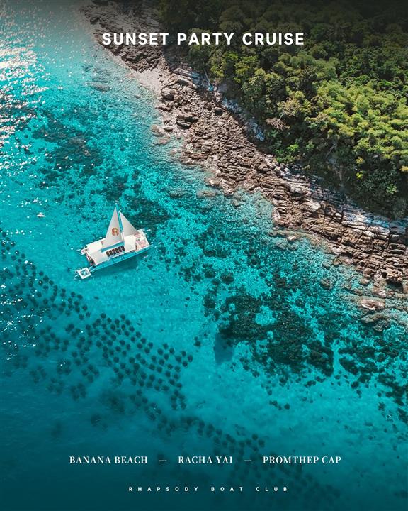 Gallery image for Banana Beach + Racha Island By Rhapsody Boat Club