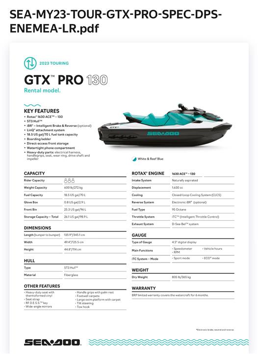 Gallery image for Jet Ski Tour 6 Islands 4 Hours