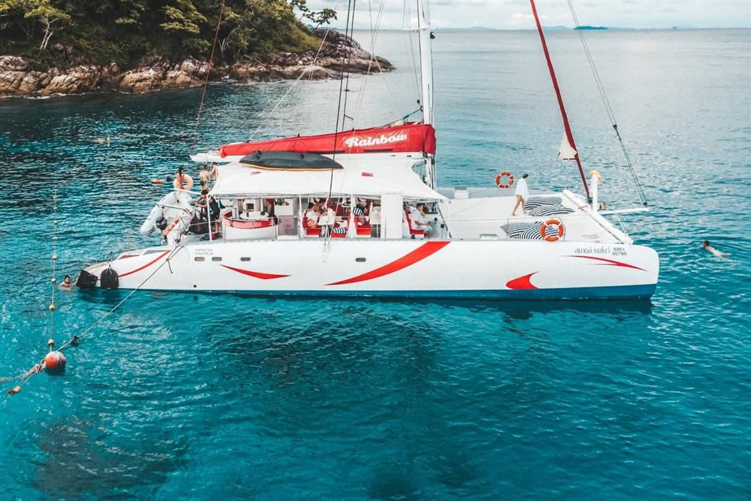 Gallery image for Racha & Coral + Promthep cape By Sailing Catamaran. (Smile Rainbow)