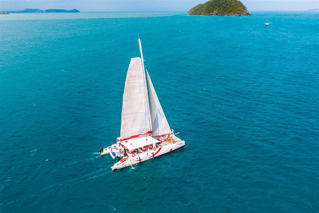 Gallery image for Racha & Coral + Promthep cape By Sailing Catamaran. (Smile Rainbow)