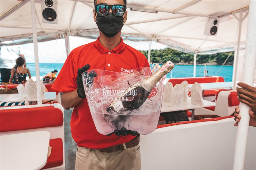 Gallery image for Racha & Coral + Promthep cape By Sailing Catamaran. (Smile Rainbow)