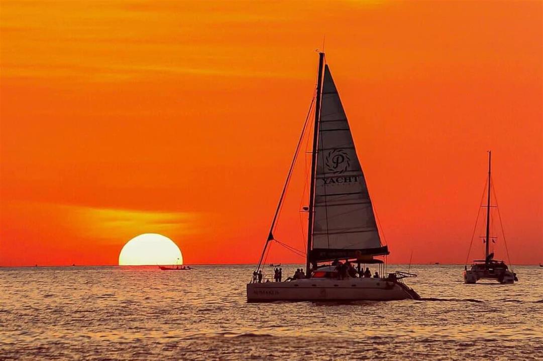 Gallery image for Coral Island + Sunset By Sailing Catamaran (Half Day Trip)
