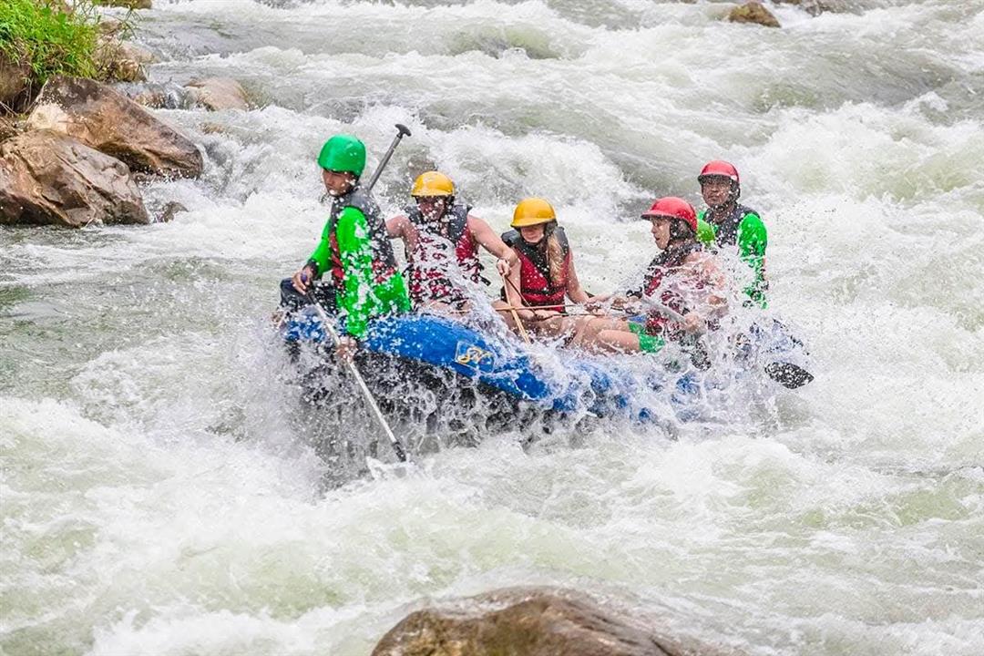 Rafting + Zipline 10 Platforms