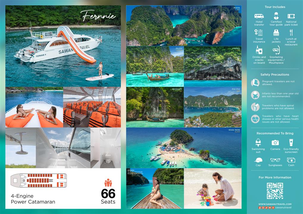 Gallery image for Phi Phi + Maya + Khai Island By Power Catamaran (Premium)