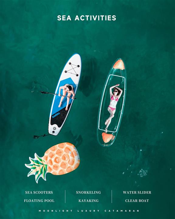 Gallery image for Phi Phi + Maya + Maithon Island By Moonlight Luxury Yacht